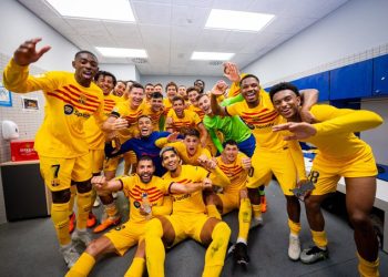 Festeja Barcelona: Es campeón de España