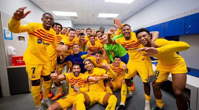 Festeja Barcelona: Es campeón de España