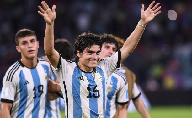 Luka Romero, contento por su primer gol con la albiceleste y las sensaciones de clasificar a octavos de final