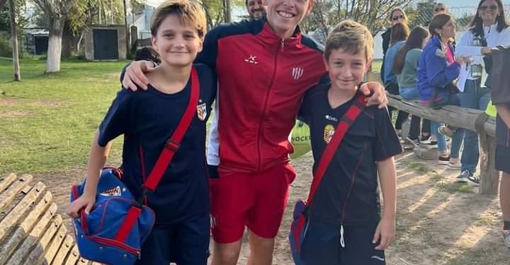 El gran gesto de Dómina luego de anotar su primer gol