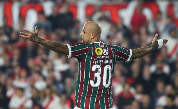 El repudiable gesto de Felipe Melo tras la derrota en el Monumental