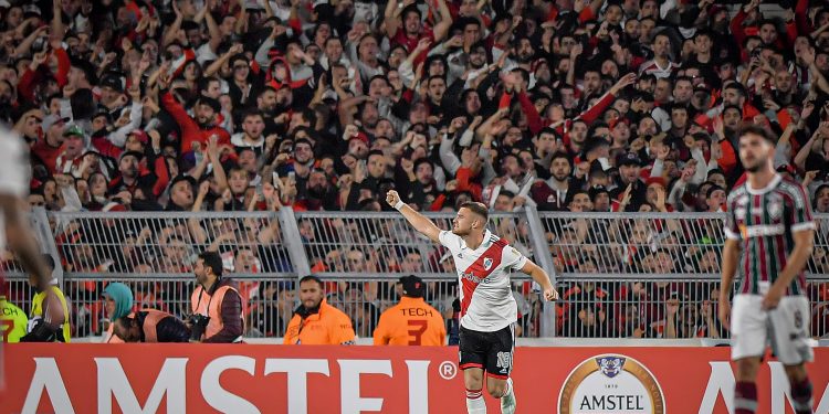 River venció a Fluminense y sigue dependiendo de sí mismo para avanzar a 8vos