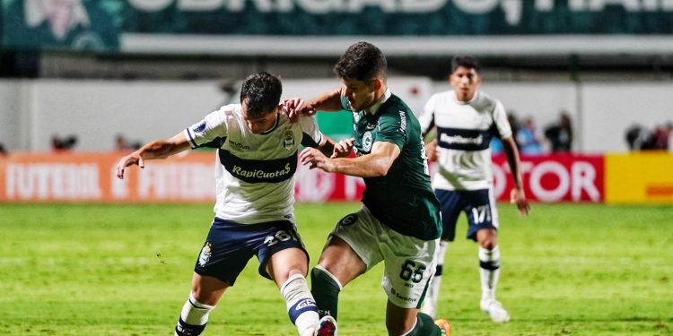 Gimnasia igualó con Goiás y quedó afuera de la Copa Sudamericana