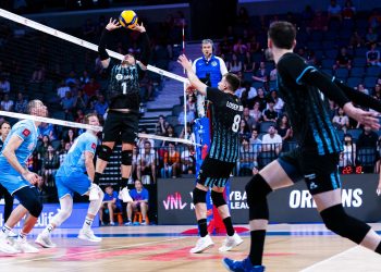 Argentina cayó ante Eslovenia en el debut de la Week 2 de la VNL