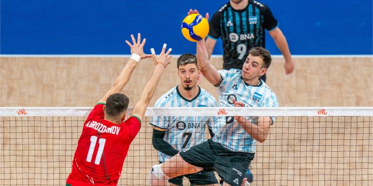 VNL: La Selección Argentina superó a Bulgaria y sumó una nueva victoria