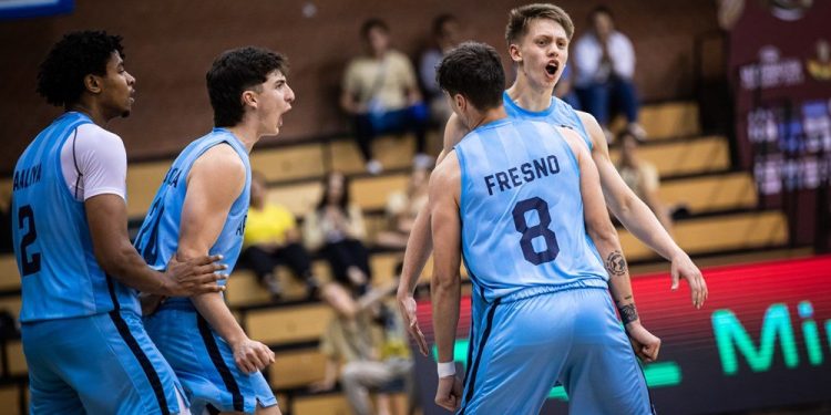 Argentina le ganó a Brasil y está en los cuartos de final del Mundial de Básquet U19