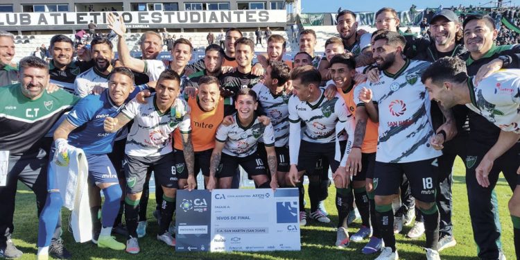 San Martin de San Juan le ganó a Aldosivi y avanzó a la próxima ronda de Copa Argentina
