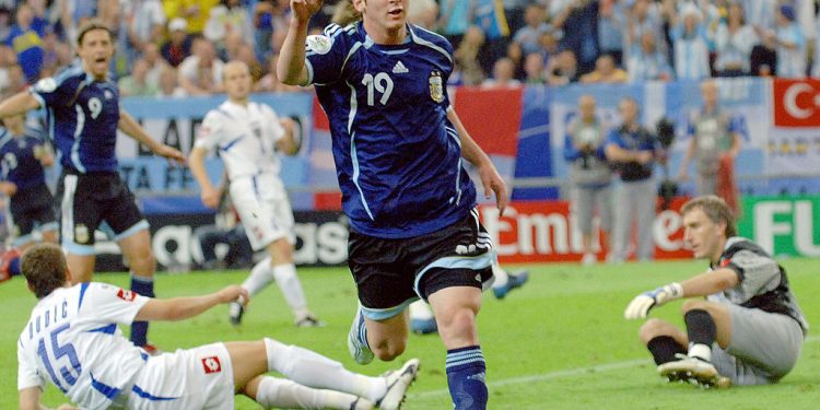 A 17 años del debut de Messi en los mundiales