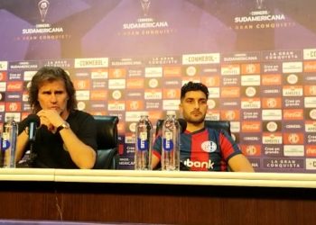 Ruben Darío Insúa fue crítico con el nivel de juego de San Lorenzo tras el 0-0 frente a Palestino