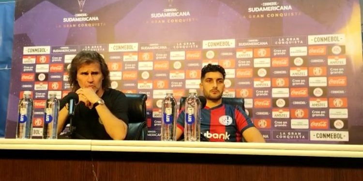 Ruben Darío Insúa fue crítico con el nivel de juego de San Lorenzo tras el 0-0 frente a Palestino