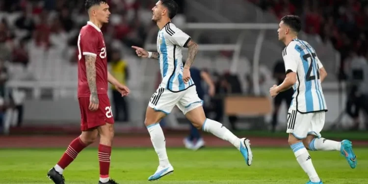 Argentina cerró la gira por Asia con otra victoria ante Indonesia
