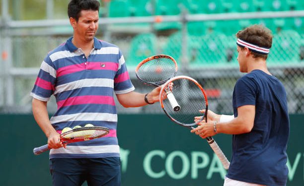 Luego de la eliminación en Roland Garros, Chela no será más el entrenador de Schwartzman