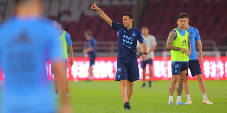 Equipo renovado y sin Messi: Argentina juega ante Indonesia