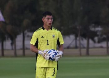 Froilán Díaz entrena nuevamente con la Selección Argentina Sub 17