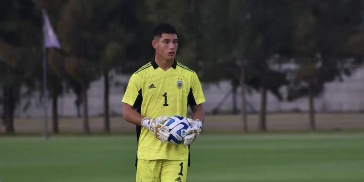 Froilán Díaz entrena nuevamente con la Selección Argentina Sub 17