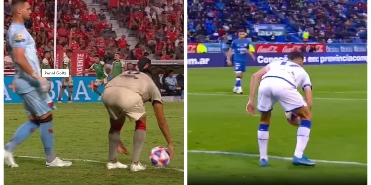 De Goltz a Giannetti, dos manos idénticas con distinta sanción