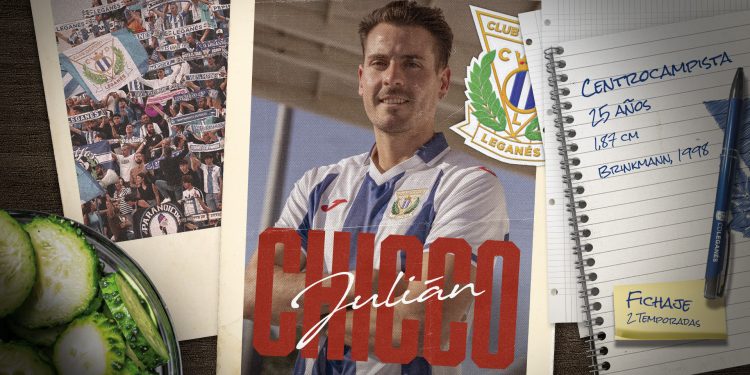 El Leganés de España oficializó el fichaje de Julián Chicco