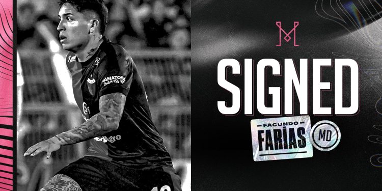 Inter de Miami anunció la llegada de Facu Farías