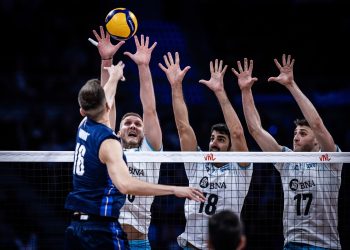 VNL: Argentina sufrió una dura derrota ante Italia y se despidió del torneo