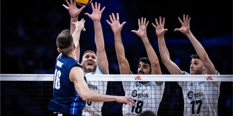 VNL: Argentina sufrió una dura derrota ante Italia y se despidió del torneo