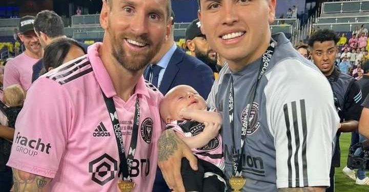 El sueño del pibe en fotos: Farías campeón junto a Messi en Inter Miami