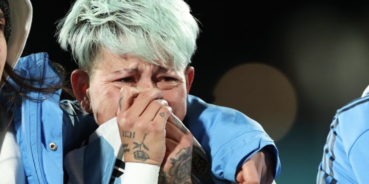Yamila Rodríguez expresó su dolor tras la eliminación de Argentina del Mundial de Fútbol Femenino