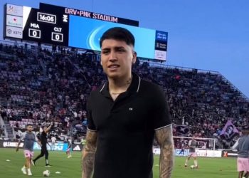 Facu Farías ya está en Miami para ver a Messi y al Inter ante Charlotte
