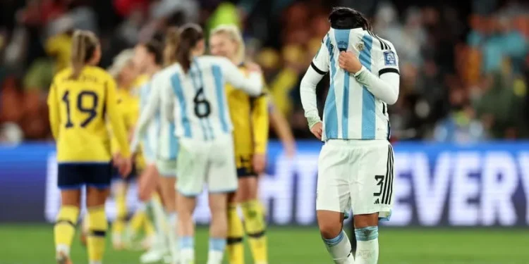 Argentina cayó ante Suecia y quedó eliminada en el Mundial Femenino