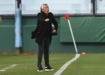 Gorosito insistió por Prediger y avisó: «el que pone mala cara por no jugar, que se vaya»