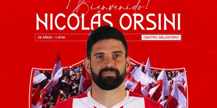 Orsini fue oficializado como refuerzo de Unión