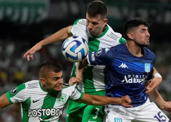 Racing recibe a Nacional de Medellín con la obligación de golear