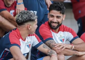Con Ema Brítez de titular, Fortaleza igualó 1-1 ante Corinthians la primera semifinal de la Copa Sudamericana