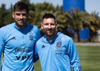Antes de volver a Santa Fe, Pierotti cumplió un sueño