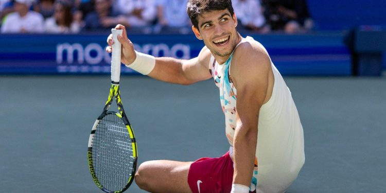 Carlos Alcaraz está en los cuartos de final del US Open