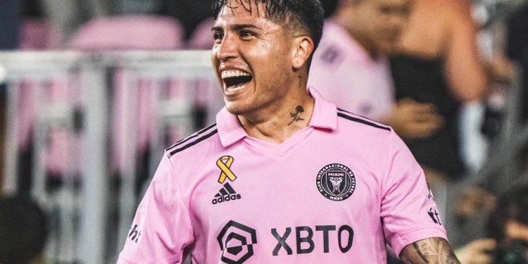 Con Messi lesionado, Farías al rescate: la Joya marcó en el triunfo de Inter Miami
