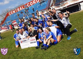 Las chicas de la Liga, campeonas de la Copa Santa Fe