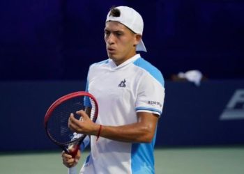 Sebastián Báez se despidió del ATP 250 de Astaná