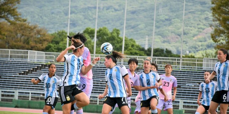 La Selección Argentina empató con Japón en un nuevo amistoso internacional