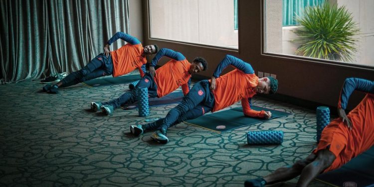 La Selección de Ecuador ya trabaja en Buenos Aires