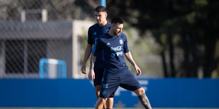 Lionel Scaloni sobre Lucas Esquivel: «Es un chico que nosotros lo estamos valorando»