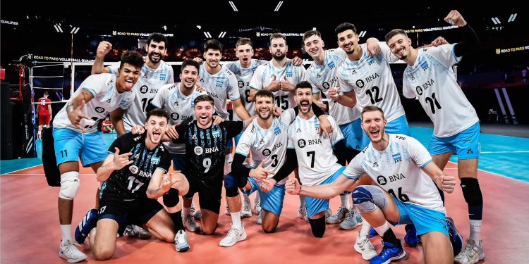 La Selección Argentina de Voley regresó al triunfo en el Preolímpico de China