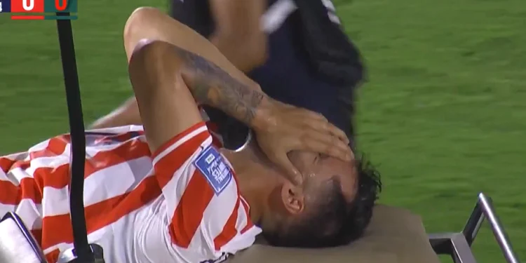 El médico de la Selección paraguaya dijo: «Beto estaba en buenas condiciones para jugar»