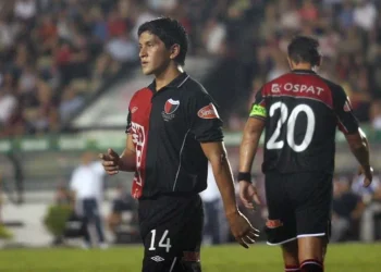 Germán Cano, el ex jugador de Colón que estará en la final de la Copa Libertadores