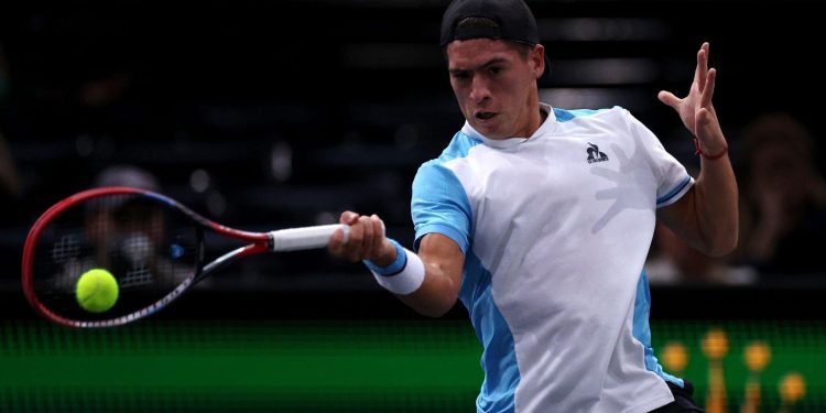 Debut y despedida para Sebastián Báez en el Masters 1000 de Paris