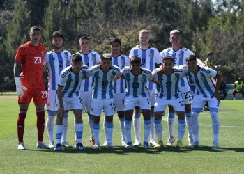 Nico Paz y Lucas Esquivel, titulares en el amistoso de la Selección Sub 23 ante Venezuela
