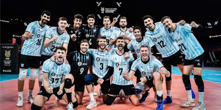 La Selección Argentina de Voley obtuvo un triunfo clave ante Bélgica en el Preolímpico