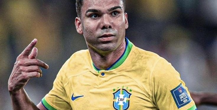 Casemiro se lesionó y sería baja en la Selección de Brasil para enfrentar a Argentina