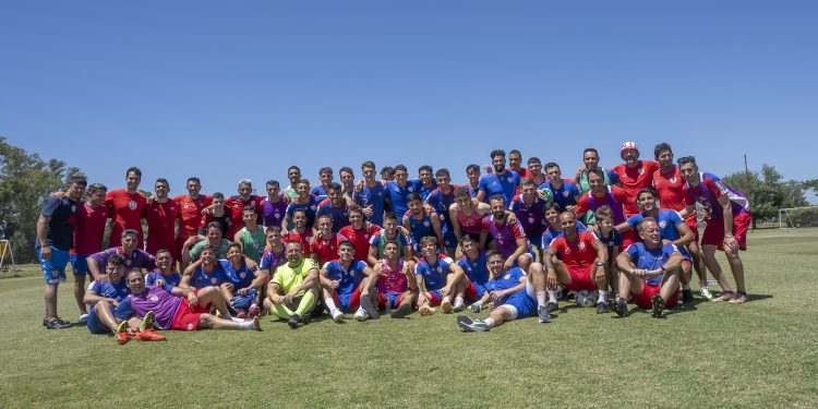 Entrenamiento «simbólico» de Unión previo a entrar de vacaciones