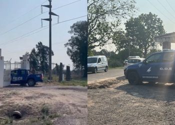 Triste: Colón y Unión entrenaron custodiados por la policía