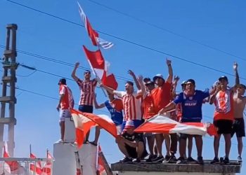 Video: el banderazo Tatengue por dentro